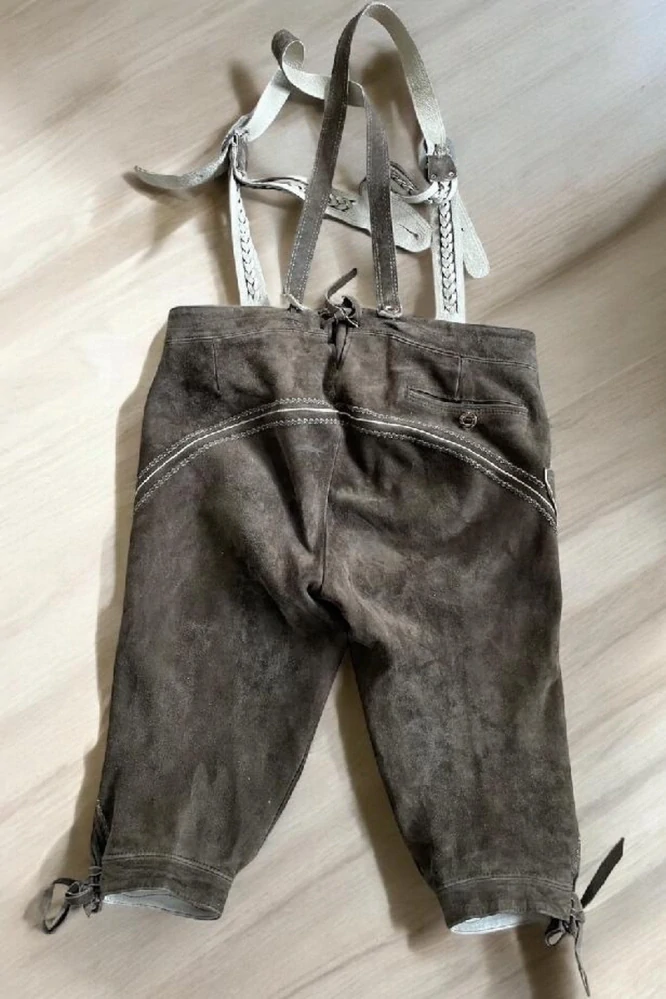 pánské dirndl kožené kraťasy vel. L
