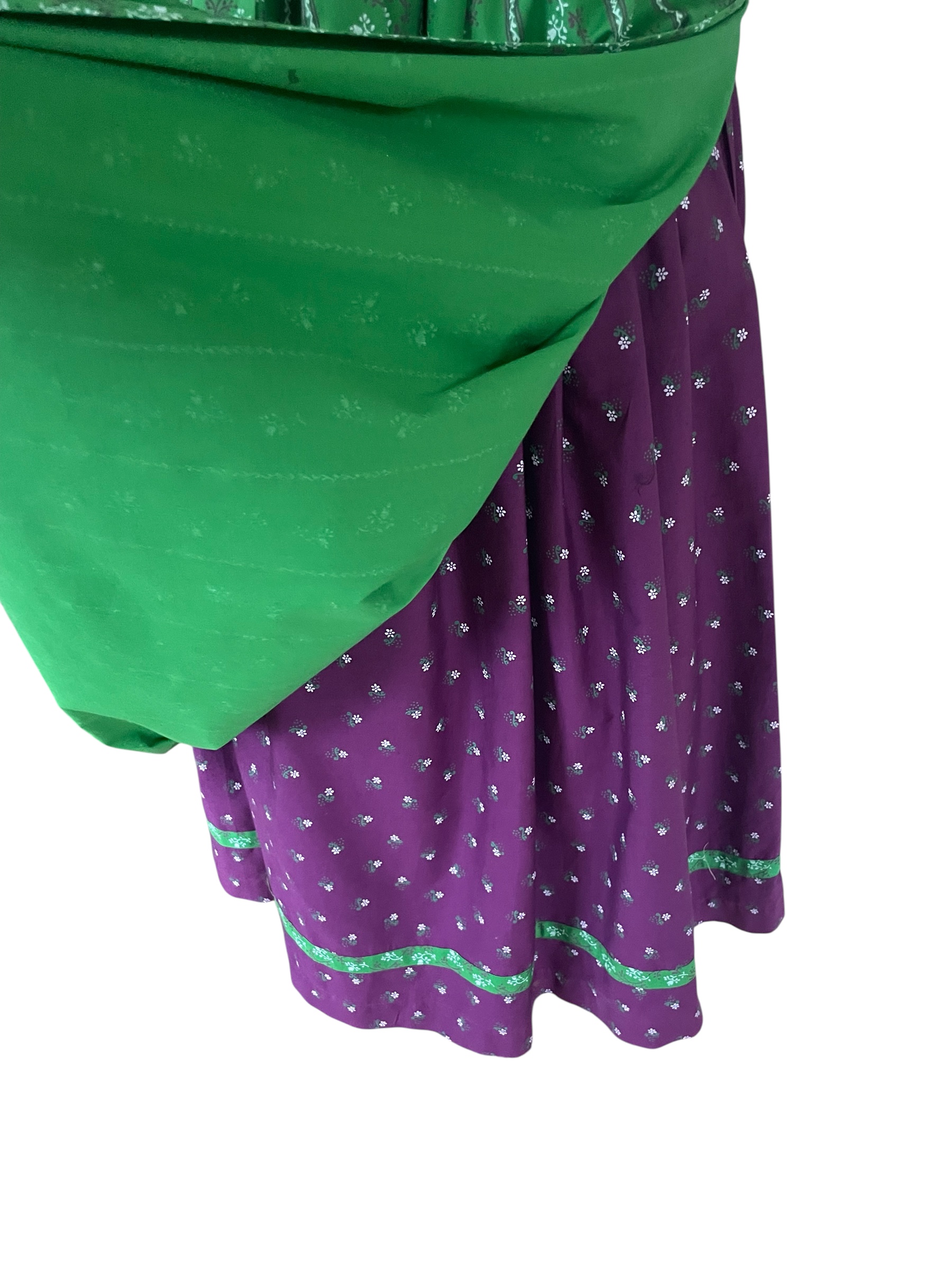 Dámské šaty dirndl, selský styl vel. 38