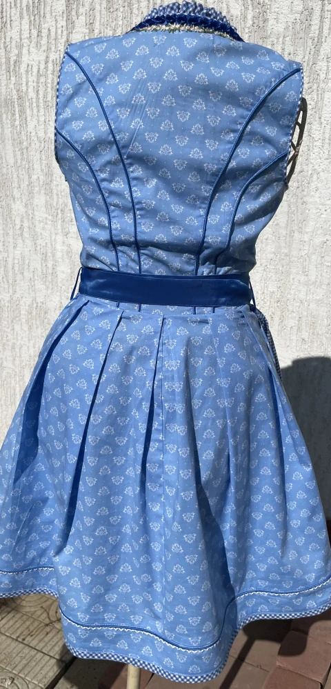 Dámské šaty dirndl, selské vel. XXS