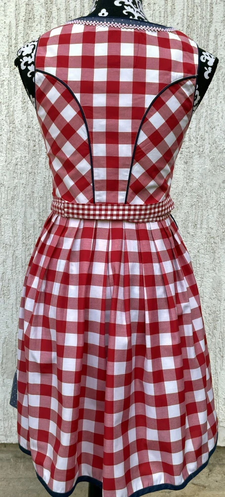 Dámské dirndl šaty, selský styl vel. 36