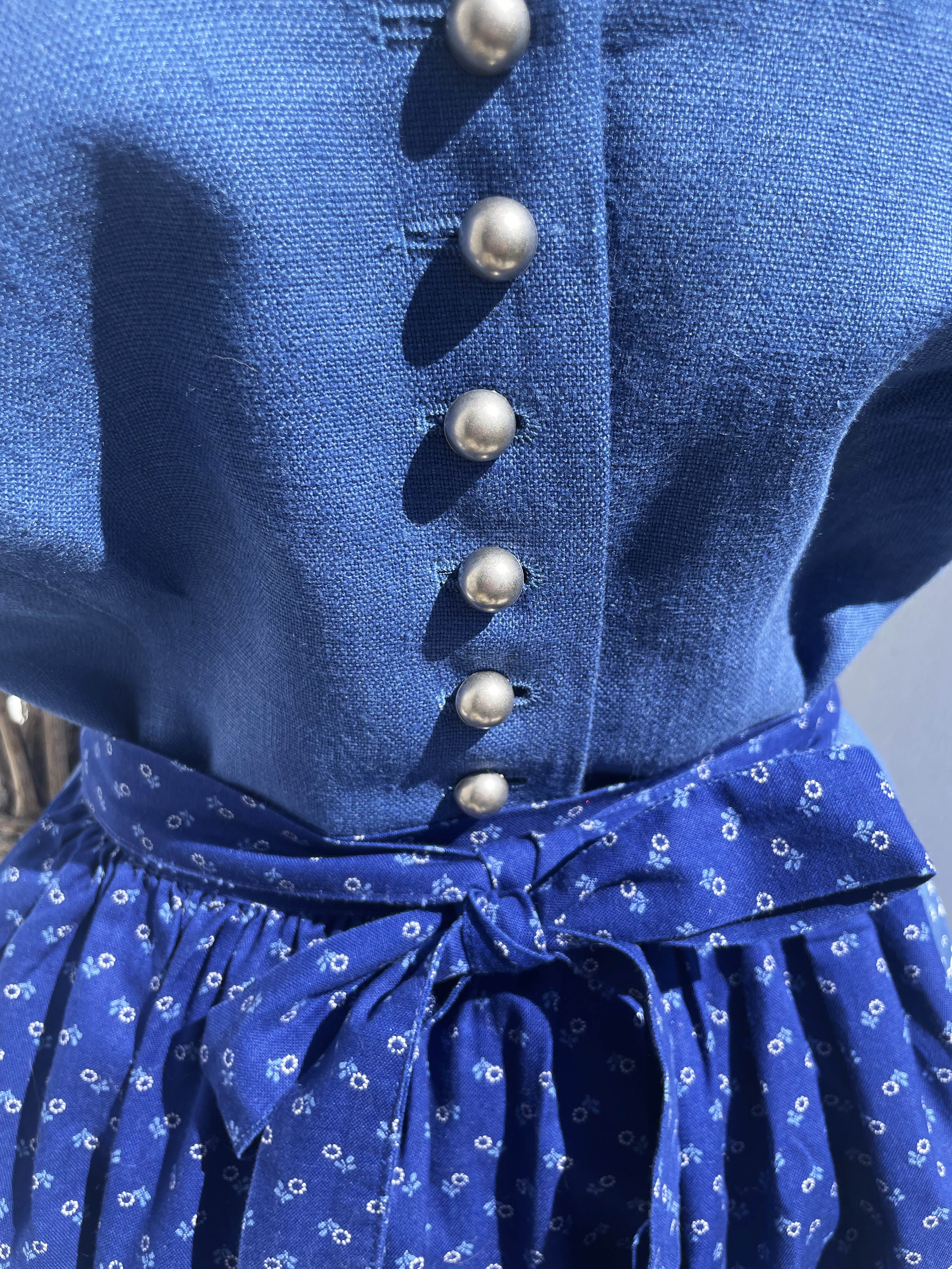 Dámské šaty se zástěrou alá selka vel. 46