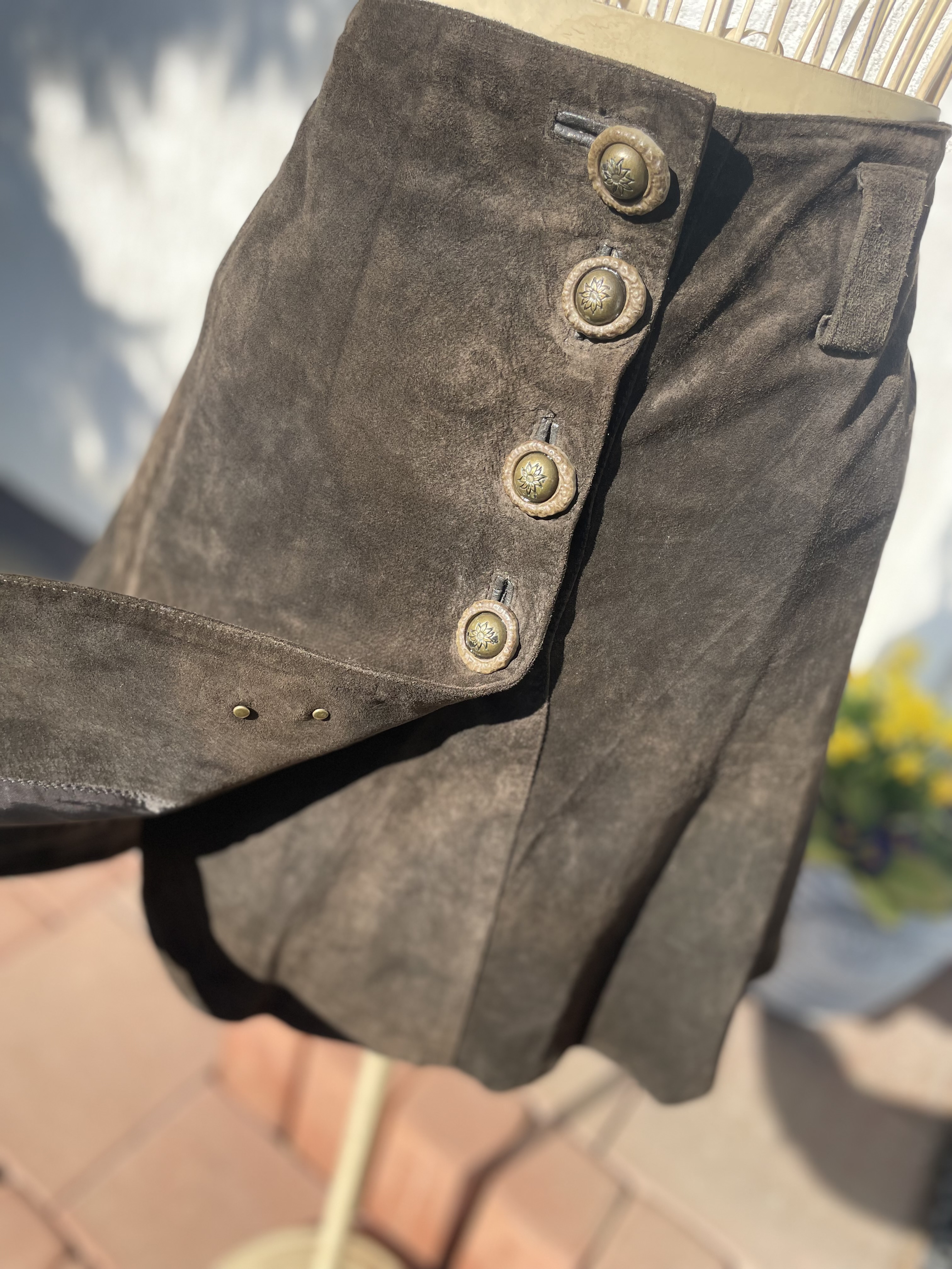 Dámská kožená minisukně vel. 38/40