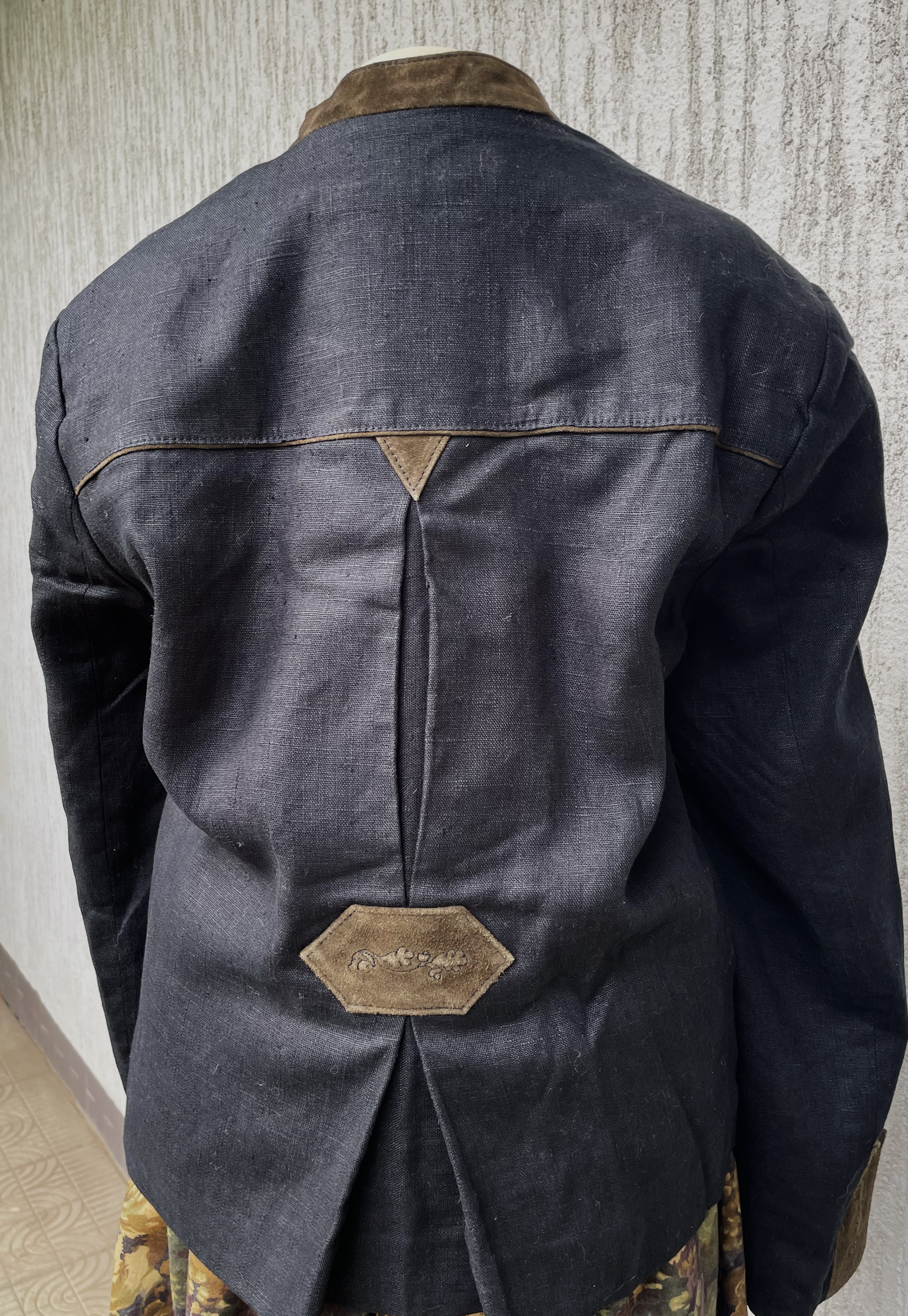 Dámské sako, sáčko v selském stylu vel. 40