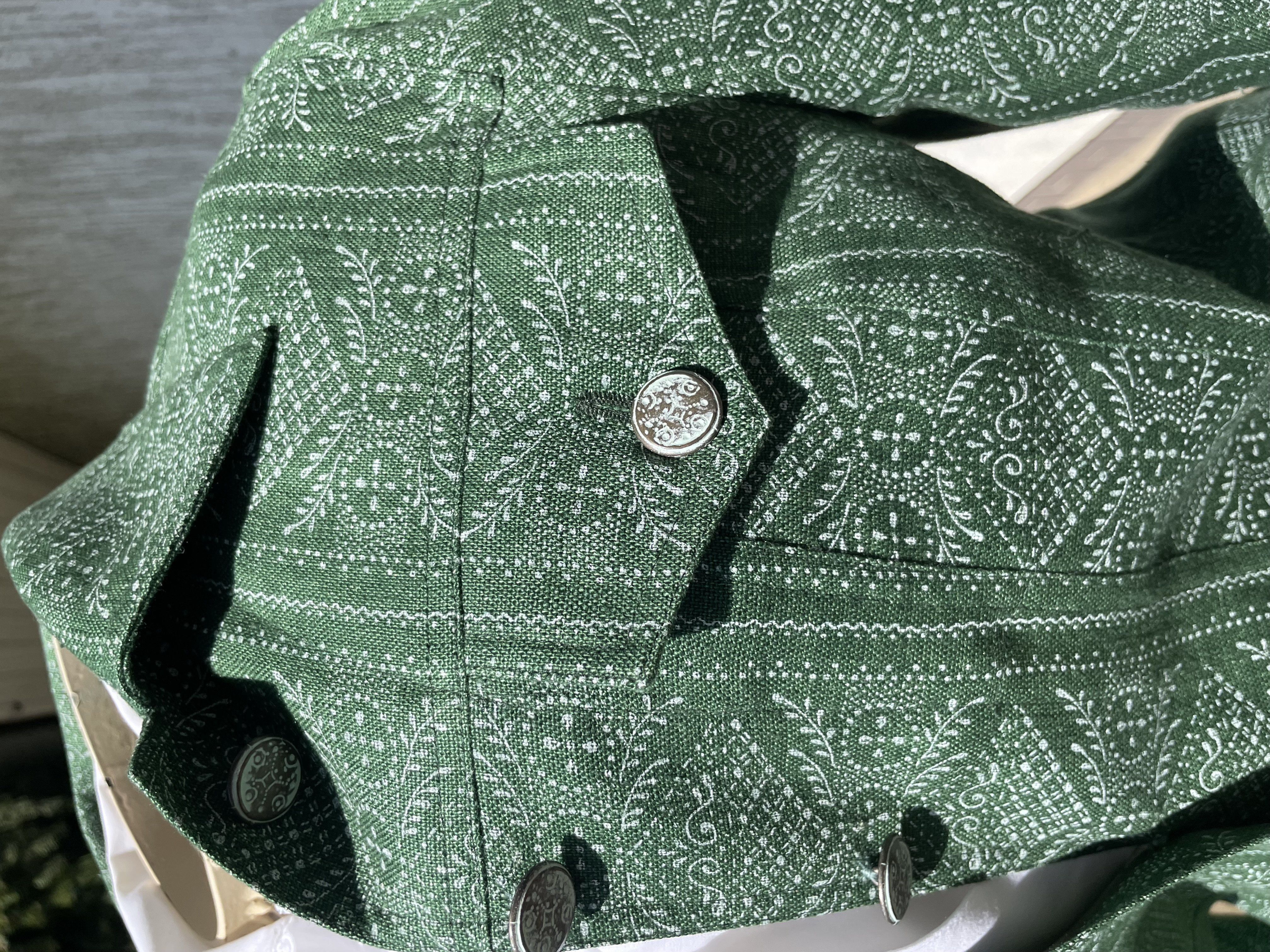 Dámská bunda bundička v dirndl selském stylu vel. 38