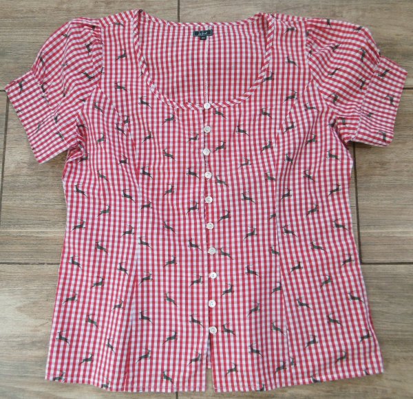Dámská halenka v selském, dirndl stylu vel. 42