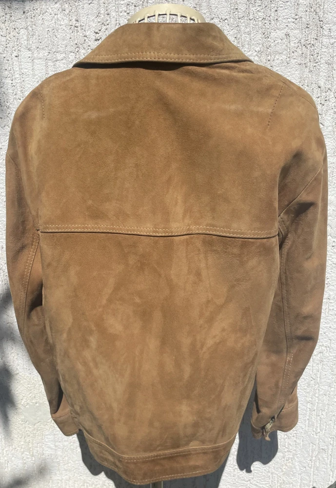 Pánská kožená bunda v retro stylu vel. M/L