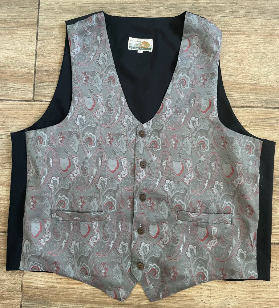 Pánská elegantní vesta alá princ, šlechtic, elegán vel. XL