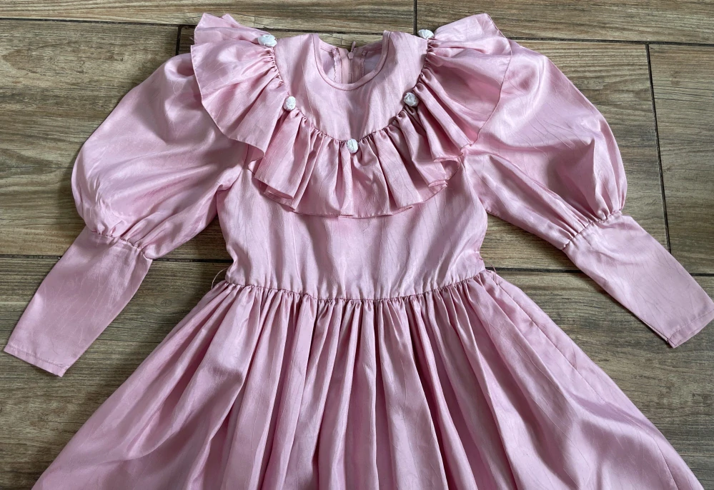 Dívčí šaty alá princezna, venkovský styl vel. 9-10 let