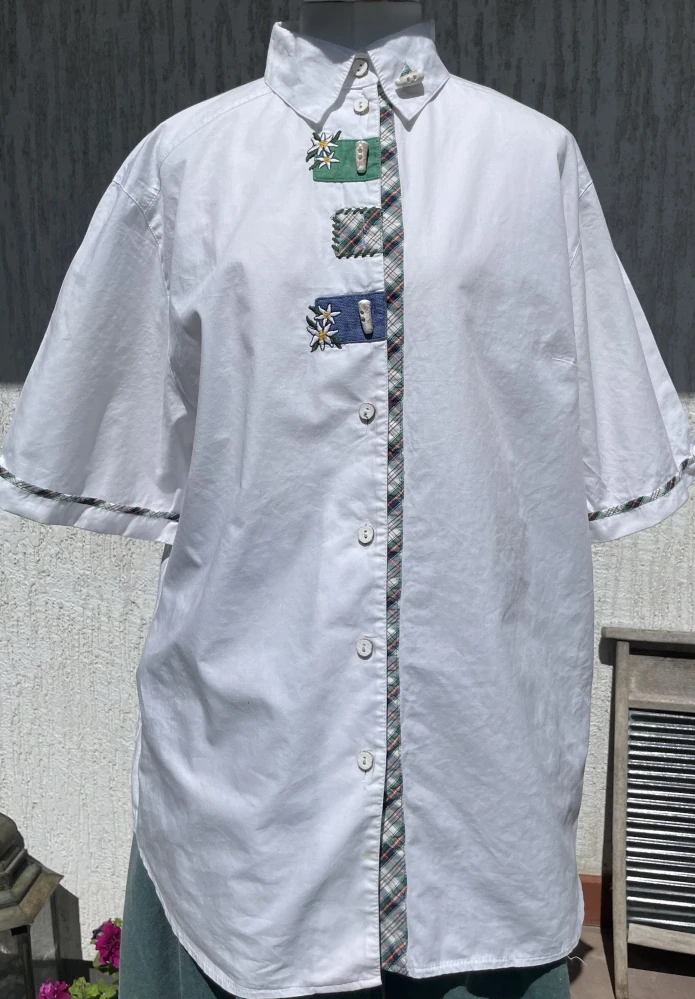 Dámská košile / halenka v selském, country, western stylu vel. 44