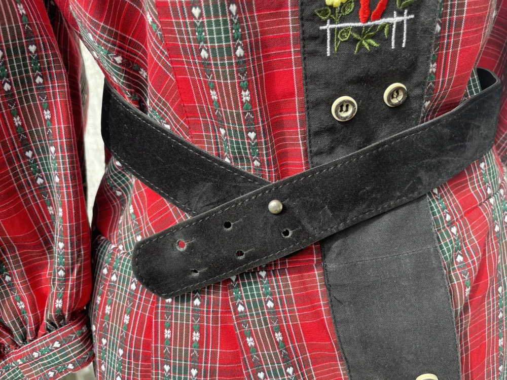 Dámský pásek dirndl, selský styl, vědma, cikánka 