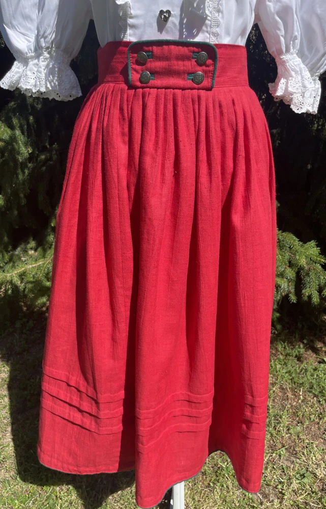 Dámská sukně v selském, country, western stylu vel. 38