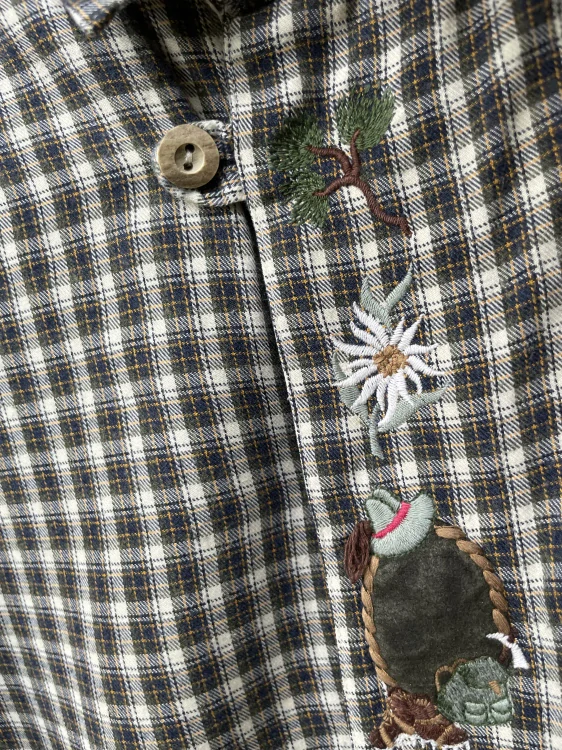 Pánská košile v selském country western stylu vel. XL