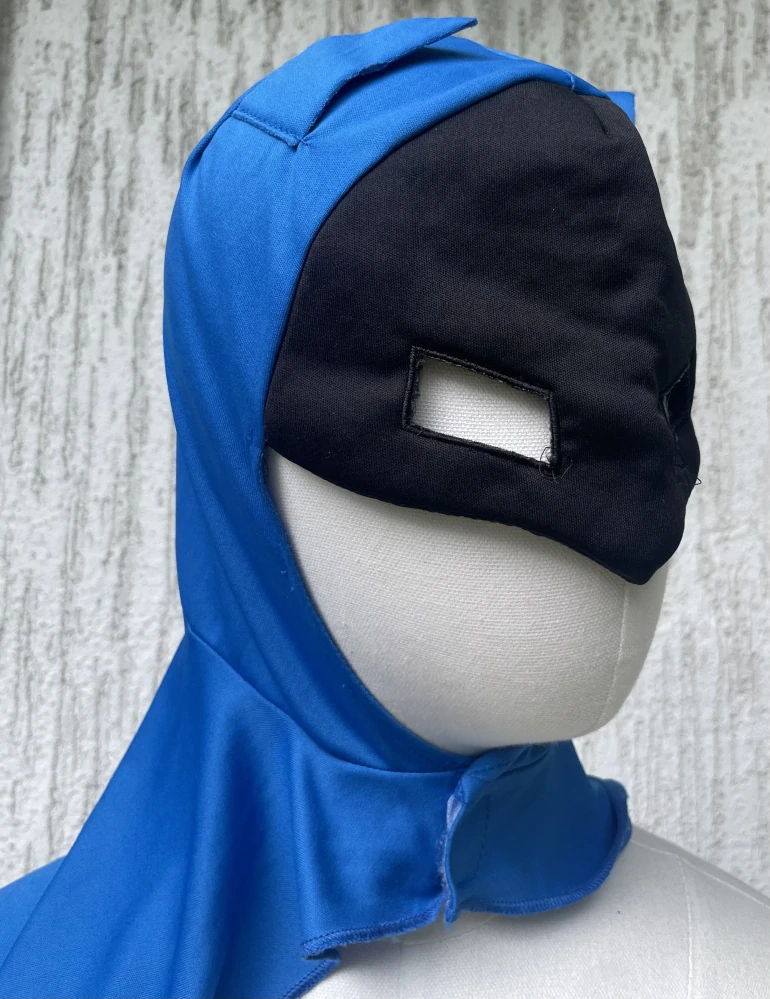 karnevalový kostým plášť s maskou BATMAN vel. 5-6 let