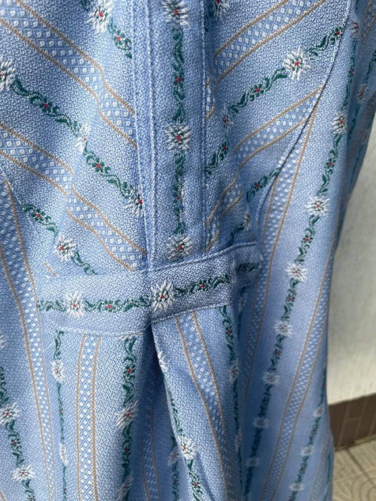 Pánská košile v selském, dirndl stylu vel. L