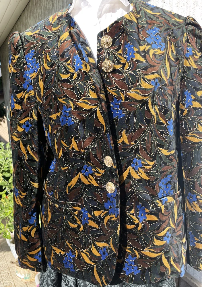 Dámské elegantní sako ve vintage stylu vel. 42