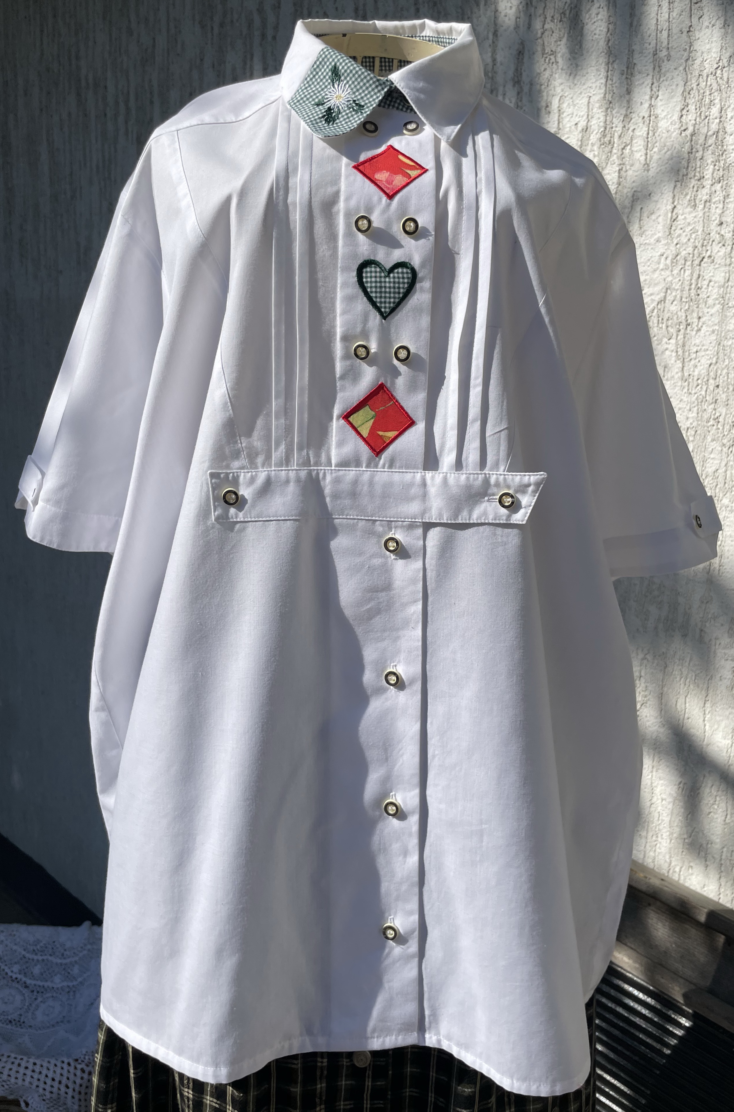 Dámská halenka / košile v selském stylu vel. 44