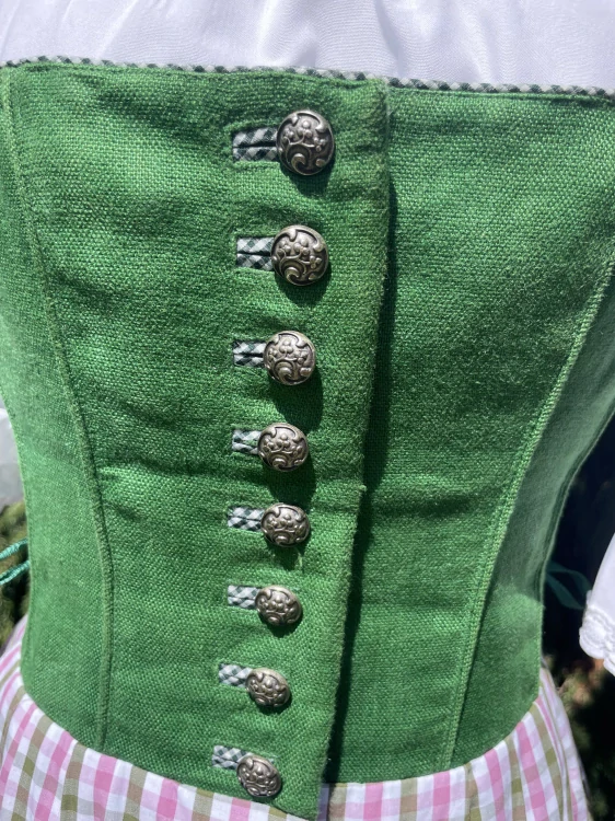 Dámské dirndl šaty, selský styl vel. 36
