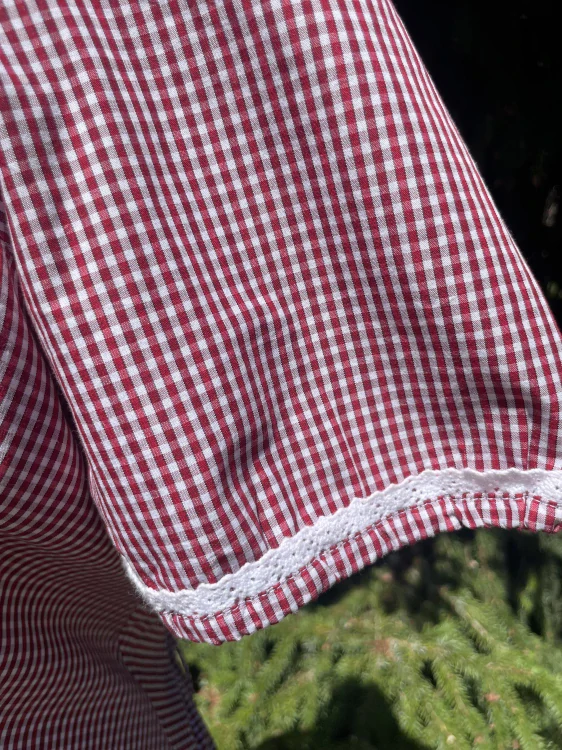 Dámská halenka v selském, country, western stylu vel. 40