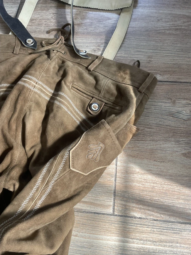 Pánské dirndl kožené kraťasy Oktoberfest vel. XL