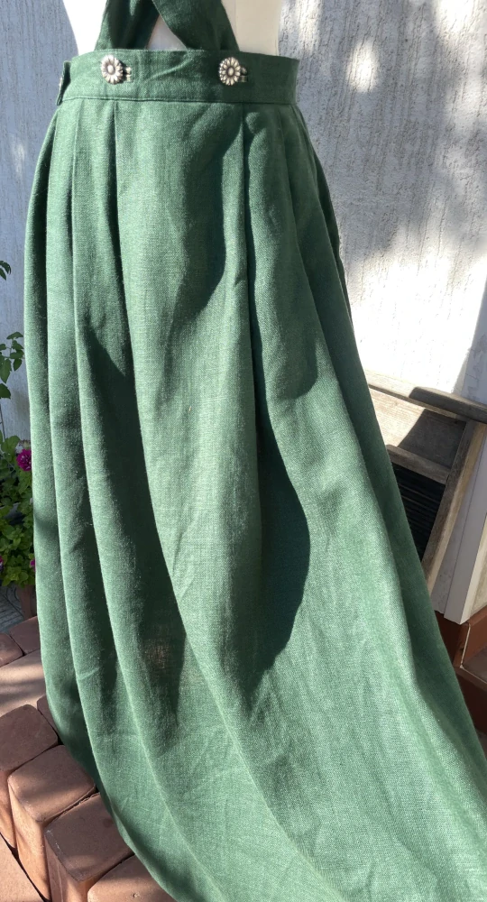 Dámská sukně s laclem selský, vintage styl vel. 36