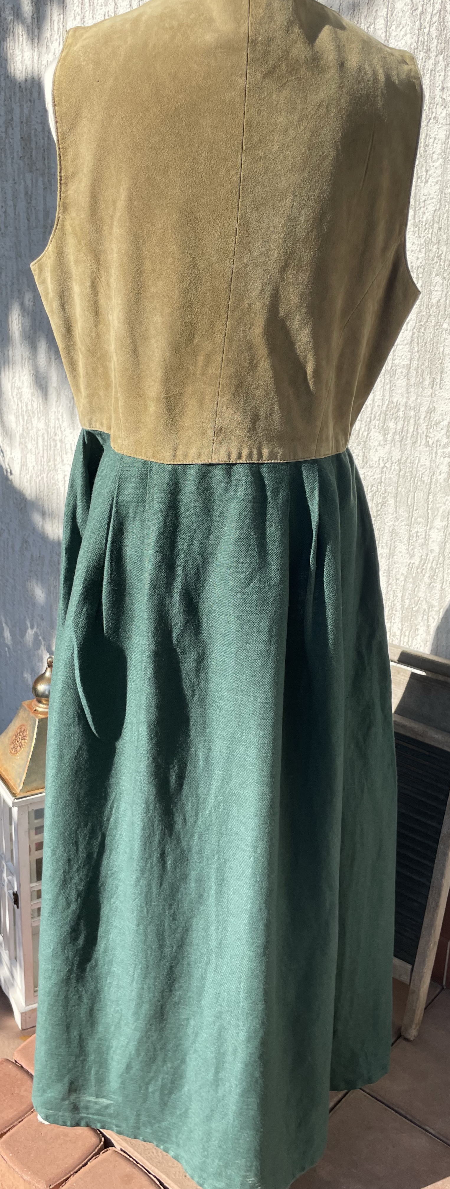 Dámské šaty v dobovém, selském, country, vintage stylu vel. 40/42