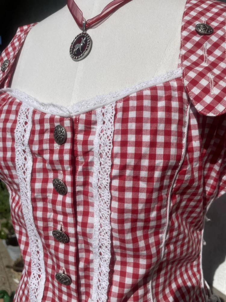 Dámská halenka v selském, country, western stylu vel. 42