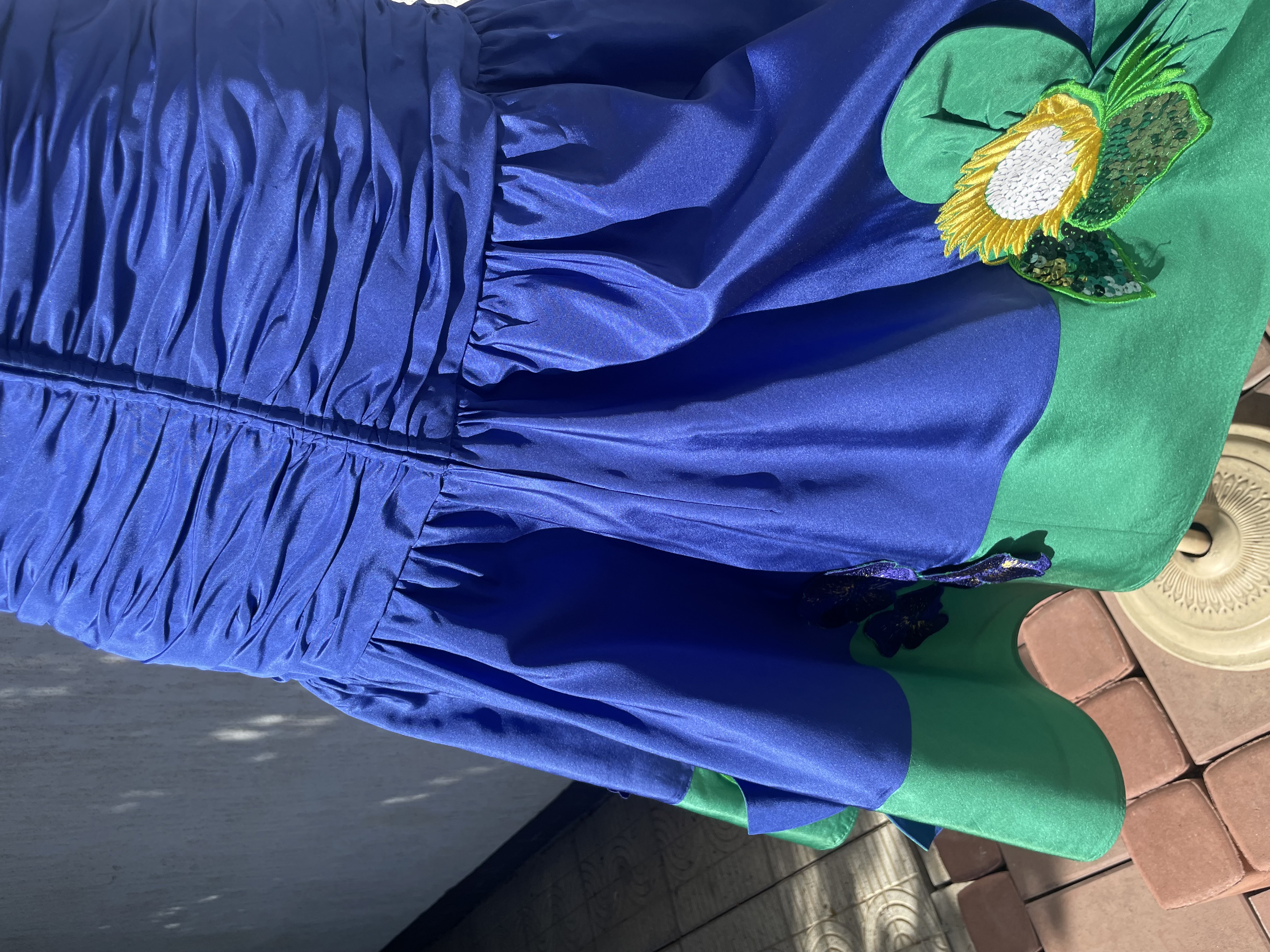 Dámské šaty alá květinová víla vel. 36/38