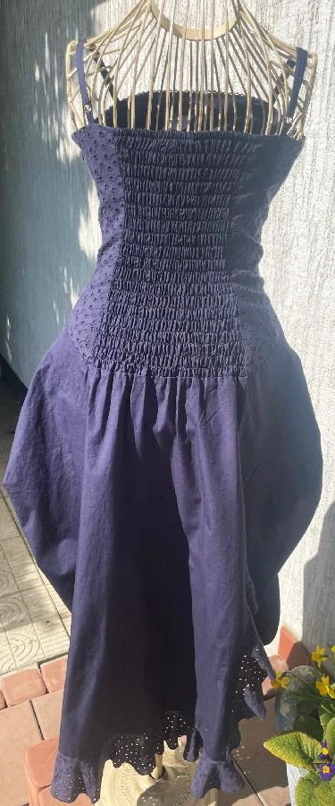 Dámské šaty v dobovém country stylu vel. XS