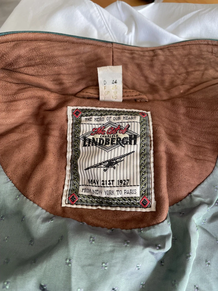 Dámská masivní kožená bunda retro vel. 44