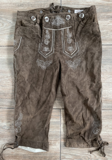 chlapecké DIRNDL kraťasy kožené