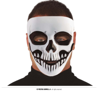 karnevalová maska kostra, kostlivec Skeleton 