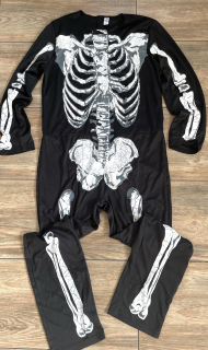 karnevalový kostým KOSTLIVEC vel.S/M