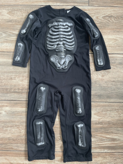 karnevalový kostým KOSTLIVEC 5-7 let