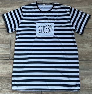 karnevalový kostým VĚZEŇ vel. L