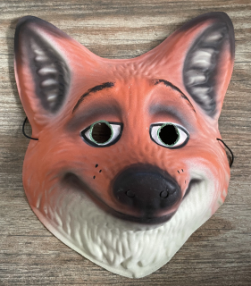 karnevalová maska LIŠKA