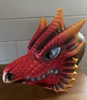 karnevalová maska JEŠTĚR