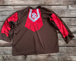 karnevalový kostým halena INDIÁNSKÁ vel.  5-6 let