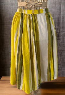 dívčí/ dámská bavlněná dobová sukně vel. 158- S