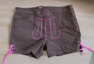 dámské kraťasy DIRNDL vel. 42