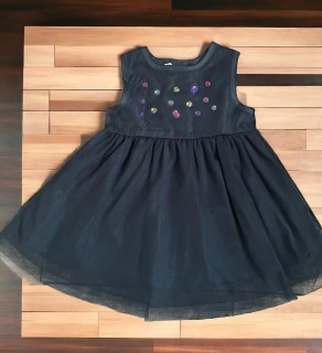 dívčí slavnostní šaty, šatičky vel. 80