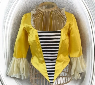 dámský živůtek v dobovém stylu vel. 36