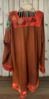 dlouhá halena či šaty v dobovém, indiánském stylu vel. L/XL