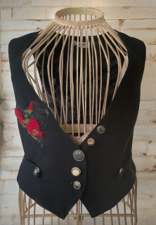 dámská dobová vesta, vestička vel. 40