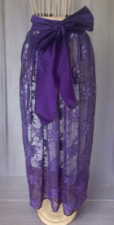 dámská zástěra elegantní 100% HEDVÁBÍ