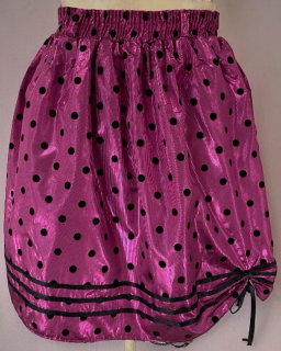 karnevalový kostým dívčí sukně vel.128