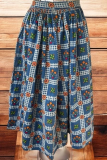 karnevalový kostým sukně v dobovém stylu selka vel. 38