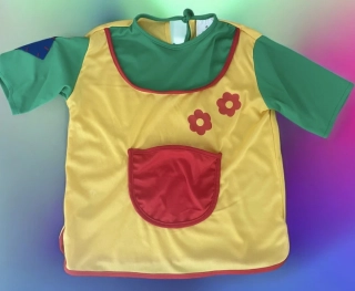 karnevalový kostým halena PIPI PUNČOCHA vel. 4-6 let