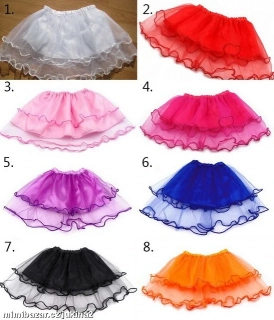 OBOUSTRANNÁ SUKNĚ víla,princezna,čarodějka,čertice