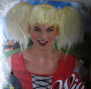 karnevalový doplněk PARUKA HEIDI S CULÍKAMA