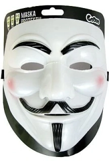 Maska Anonymus *** MASKA PROTESTU